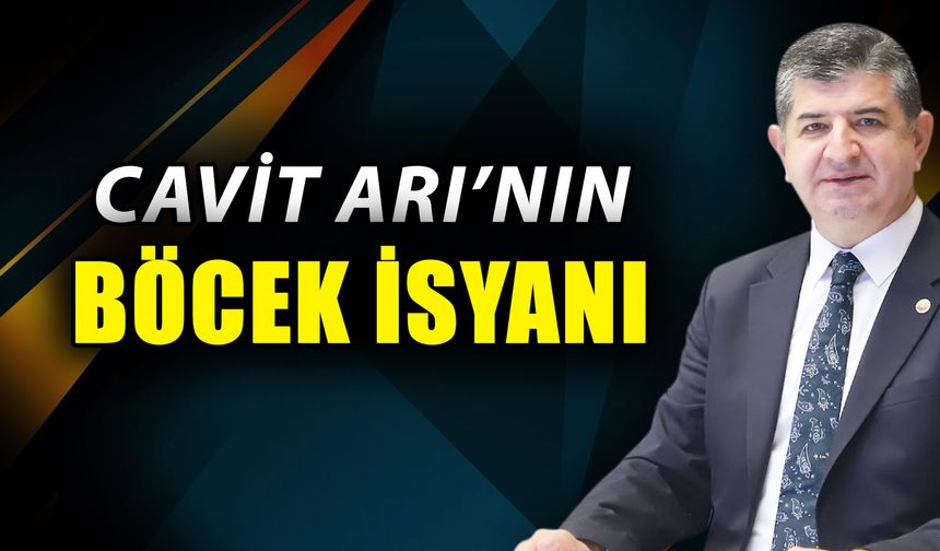 CHP’li Cavit Arı’nın Böcek isyanı