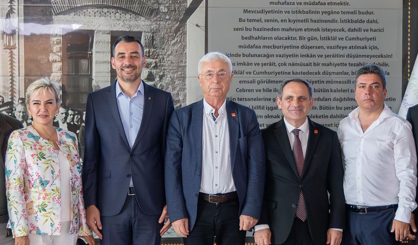 CHP heyetinden Manavgat Belediyesi’ne ziyaret
