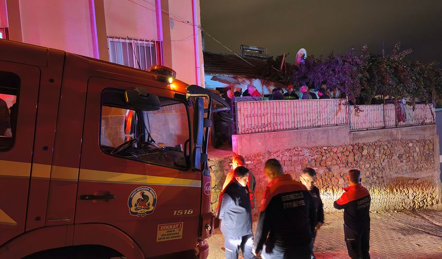Düğün çerezi hazırlayan ailenin başına evin tavanı çöktü