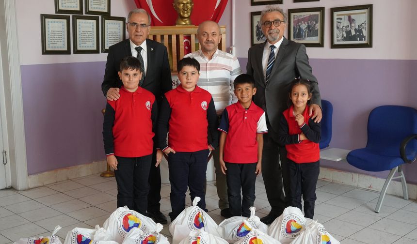 ESO'dan ilkokullara dev kırtasiye desteği