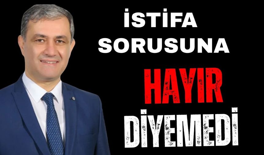 Elmalı Belediye Başkanı Öztürk “Ben geçmeyeceğim” diyemedi