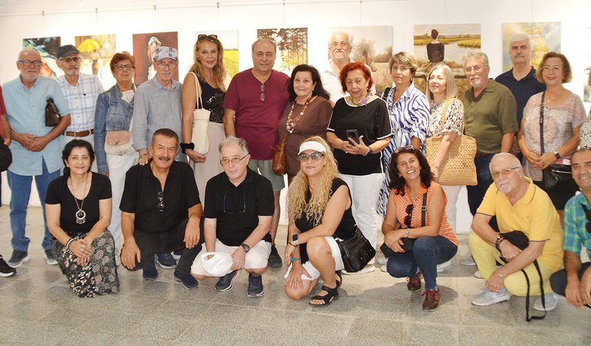 Sanata gönül veren mühendisten yeni bir sergi