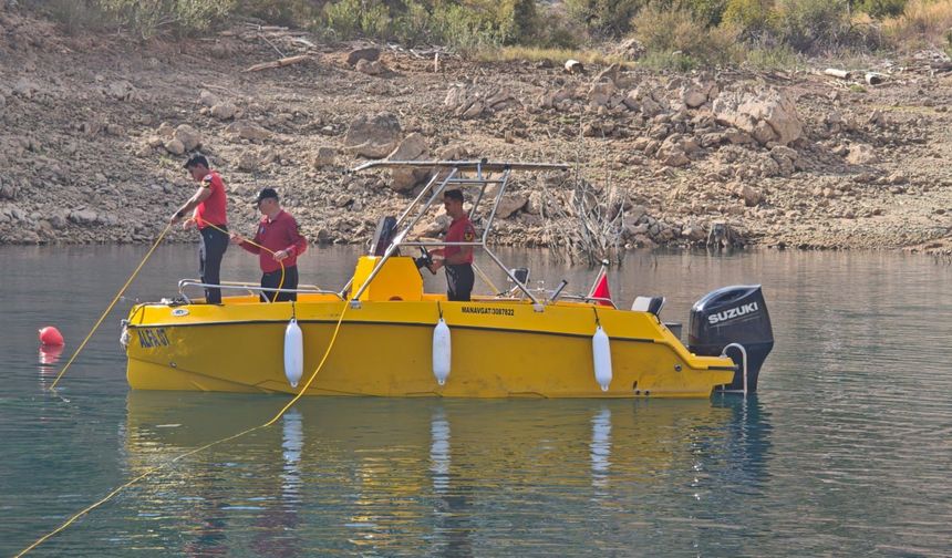 Manavgat Oymapınar Barajı’nda kayıp turist için ekipler seferber oldu