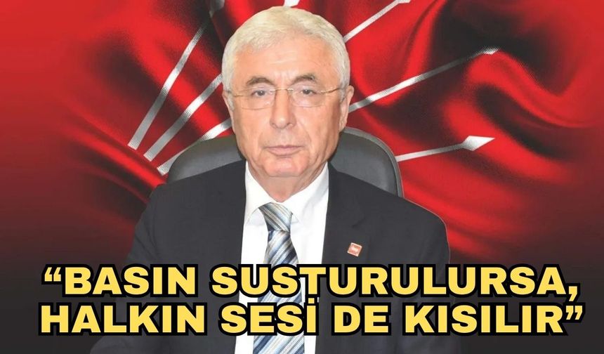 CHP Antalya İl Başkanı Kamacı'dan Tele1'e kayyım tepkisi! “Basın susturulursa, halkın sesi de kısılır”