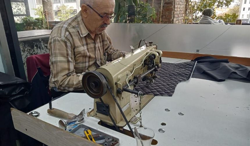 36 yıllık deri ustasından ‘çırak yetişmiyor’ çağrısı