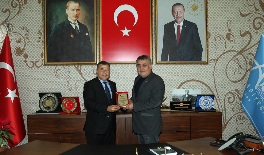 Başkan Yıldırım’a SGK il müdüründen teşekkür ziyareti