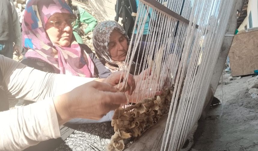 Denizli’de keşfedilen benzersiz dokuma örneği Mısır Kapçığı hasır dokuma