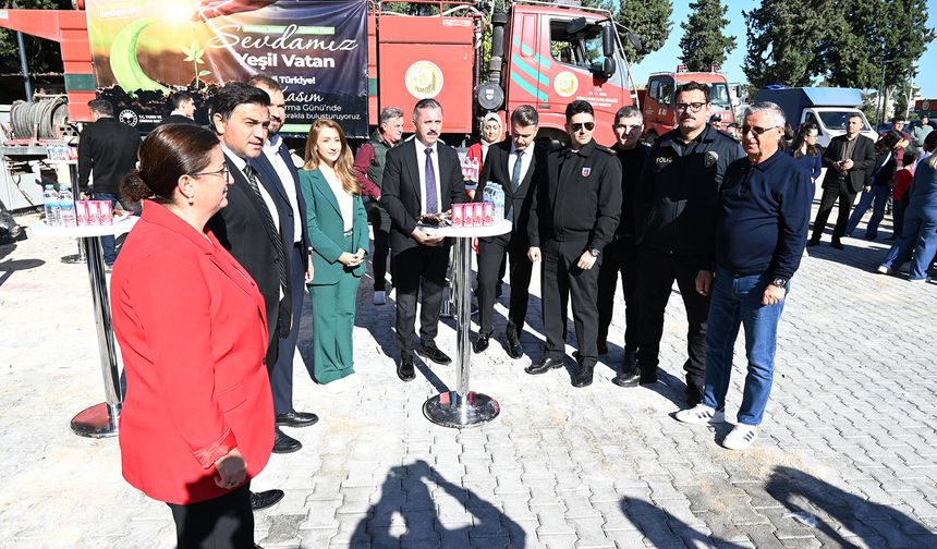 Kemer’de Milli Ağaçlandırma Günü kutlanıyor