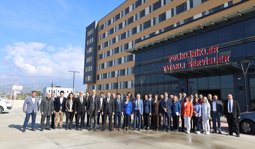 Türkiye’nin 21. şehir hastanesi hizmete hazırlanıyor