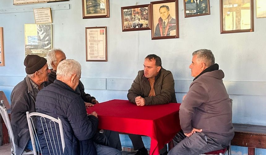 Akseki’de Özkan’dan mahalle mahalle gönül ziyaretleri