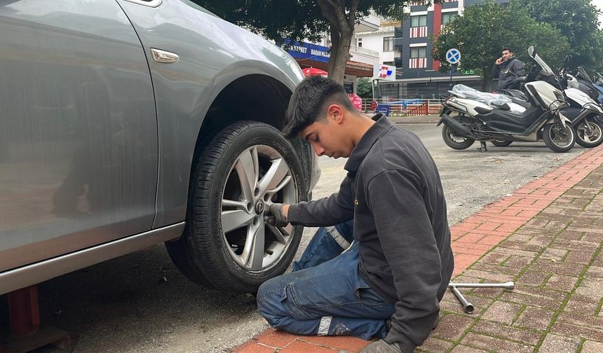 Antalya'da sürücüler neye uğradıklarını şaşırdı