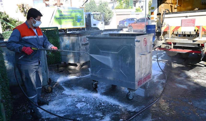 Antalya’nın o ilçesi derin temizlikle kurtuldu