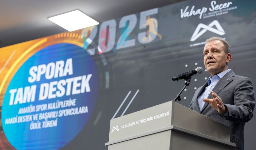 Mersin’de spora 20 milyon 781 bin TL'lik destek