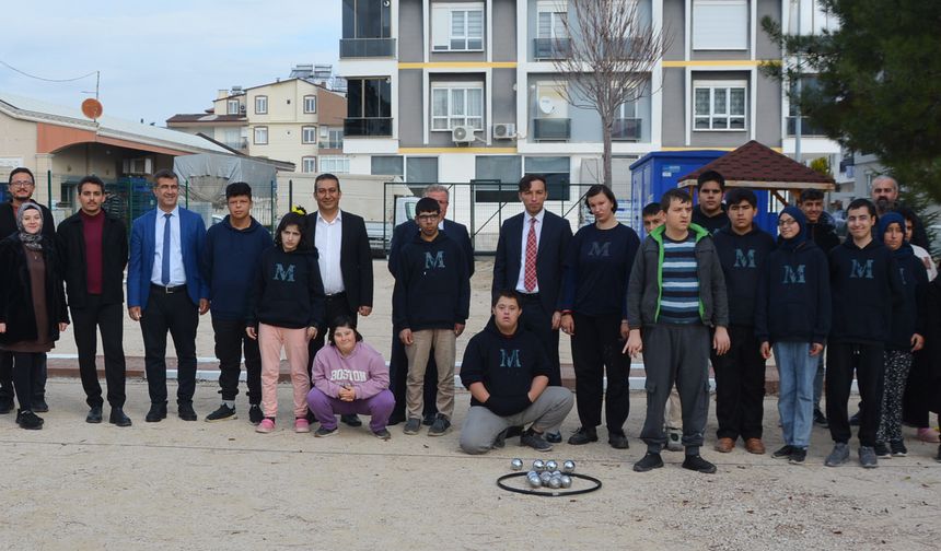 Özel öğrenciler bocce turnuvasında buluştu