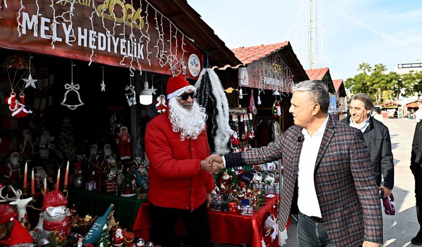 Muratpaşa ’da yeni yıl heyecanı kent meydanına taşındı