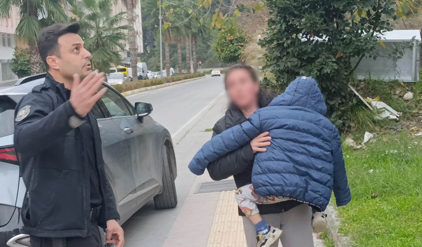 Antalya’da küçük çocuk ekipleri alarma geçirdi