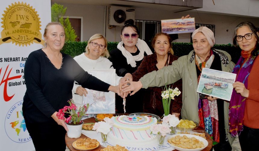 Atölyede çifte kutlama