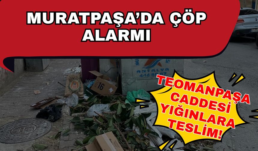 Muratpaşa’da çevre krizi! Mahalleli isyan etti