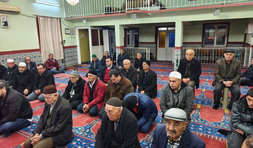 Sabah namazı buluşmaları Elderesi'nde devam etti