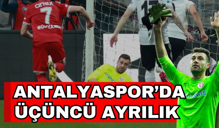 Transfer yapamayan Antalyaspor’da üçüncü ayrılık! Büyük umutlarla gelmişti, takımdan ayrıldı