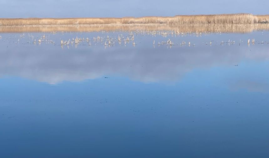 Her damlanın Eber Gölü'ne ulaşması için  mücadele