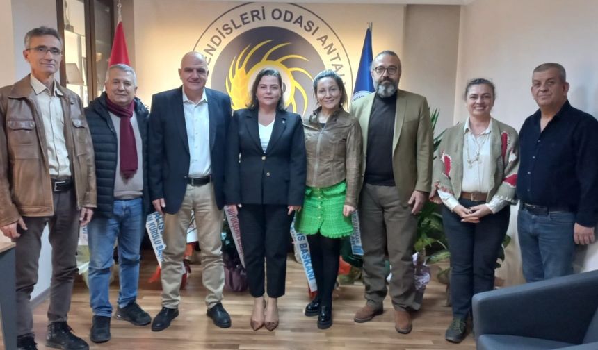 Antalya ZMO’da seçim bitti, rekabet sona erdi! Kaybeden adaydan, Başkan Kaçın’a destek