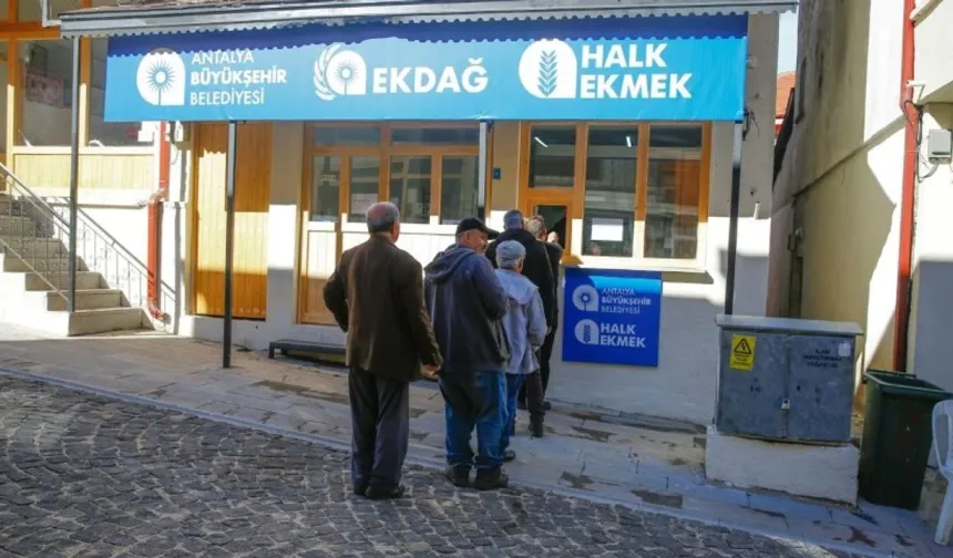 Antalya'da halk ekmek noktaları belli oldu! Antalya’da uygun fiyata ekmek alacağınız 74 noktada