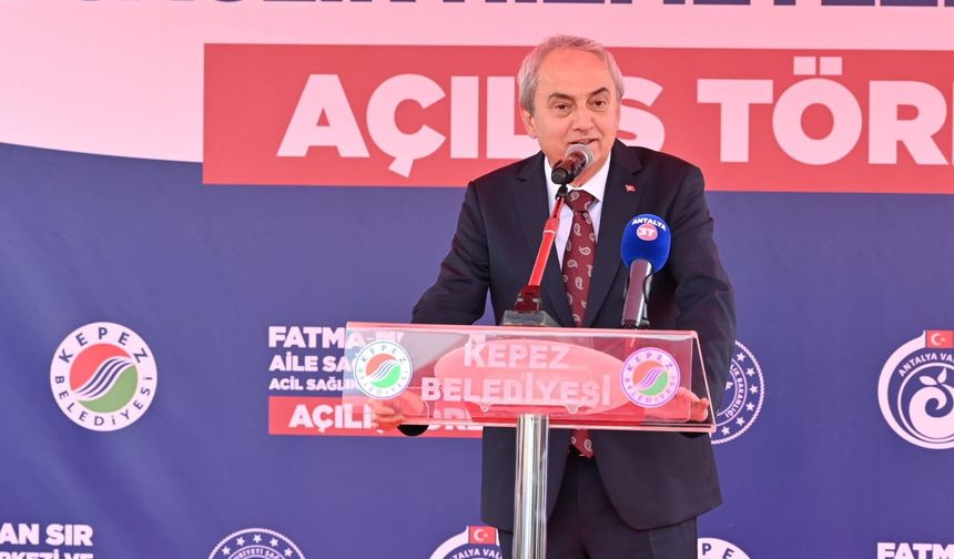 Antalya’nın beklediği sağlık projesi hizmete açıldı