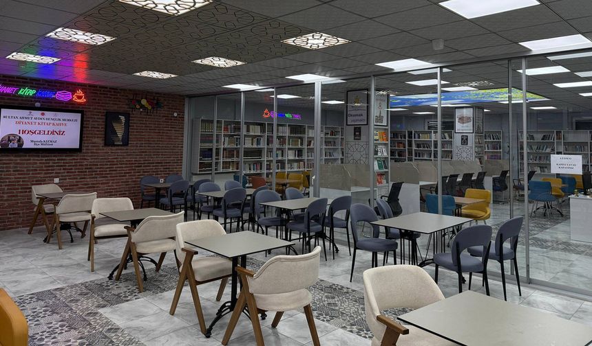 Kitap Kahve hizmeti başladı