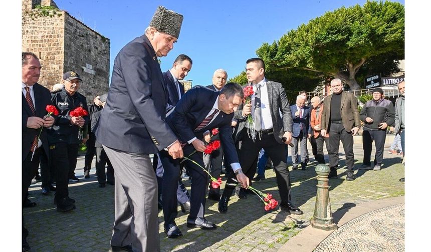 Vali Yardımcısı Arat’tan tarihi çağrı; “Antalya’nın ilk şehidi Mustafa Haşmet’in anısını yaşatalım”