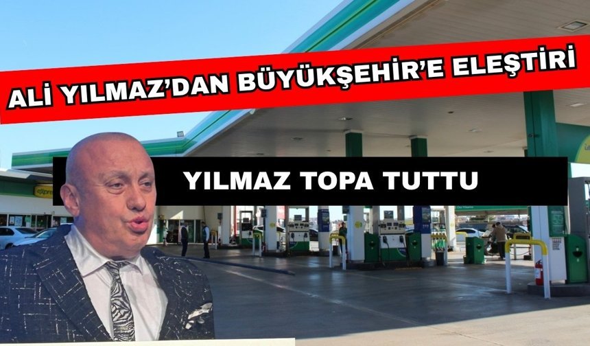 Ali Yılmaz Büyükşehir ve milletvekillerini topa tuttu