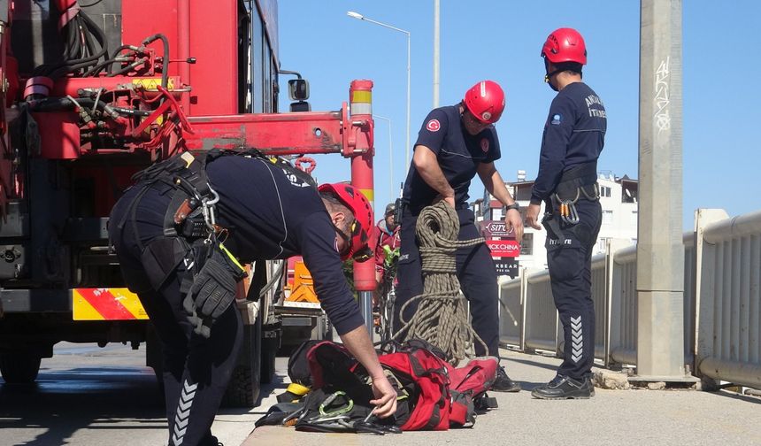 Antalya’nın mega projesinde film gibi kurtarma