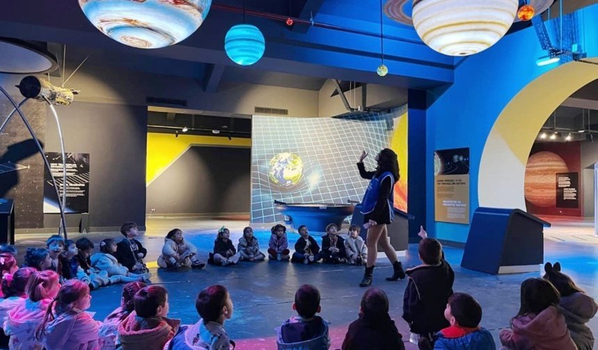 Konyaaltı’nın minikleri bilimle yetişiyor