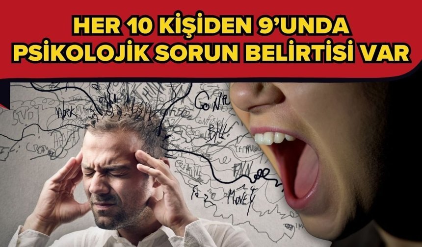 Antalya’dan önemli uyarı! Her 10 kişiden 9’unda psikolojik sorun belirtisi var