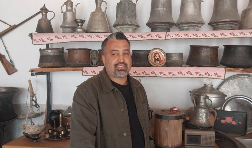Babadan kalma lokanta, yüzlerce obje ile müzeye dönüştü