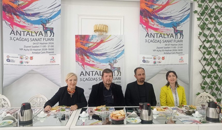 Bin sanatçı Haziran’da Antalya’da buluşacak