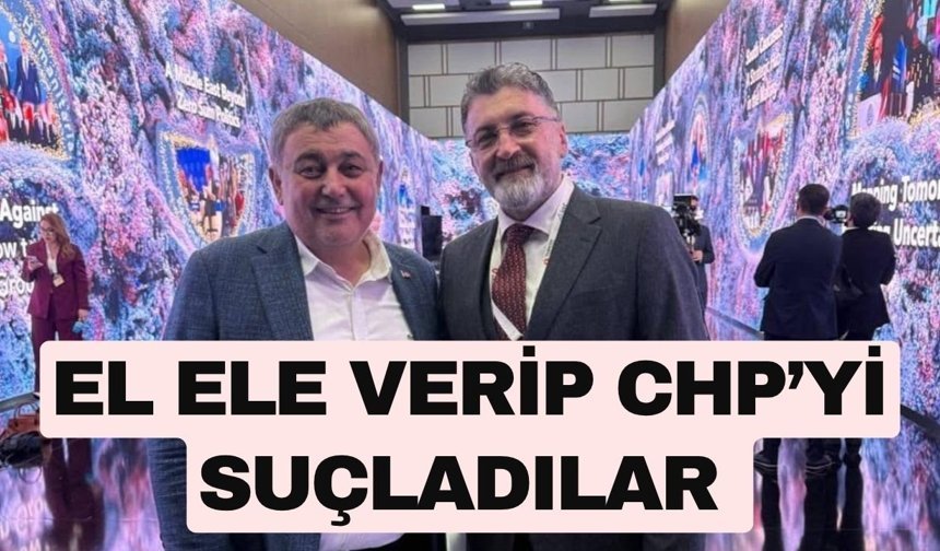 Yıldırım ile Kumbul CHP’yi suçladı
