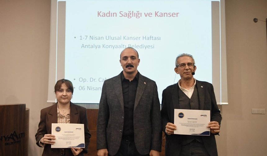 Konyaaltı Belediye Başkanı Cem Kotan’dan erken teşhis uyarısı