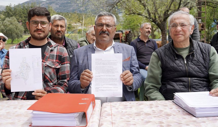 Korkuteli’nde tarım arazileri için büyük tepki