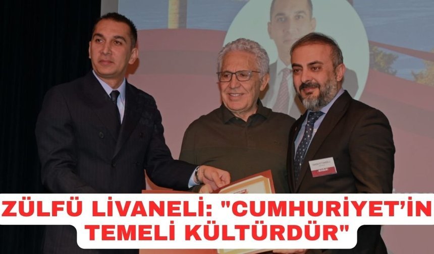 Zülfü Livaneli: "Cumhuriyet’in temeli kültürdür"