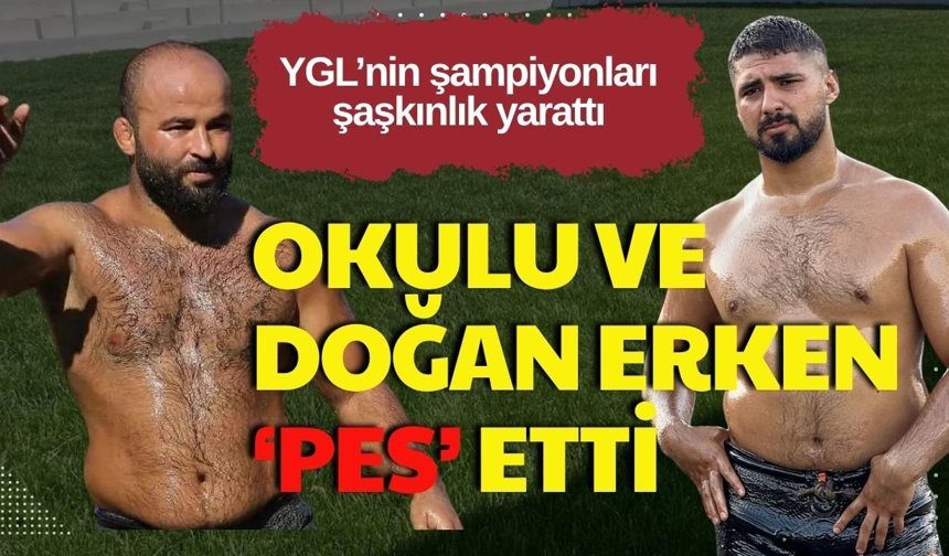 Antalyalı başpehlivanlara hayranları şaştı kaldı! Şampiyonlar final turunu göremedi