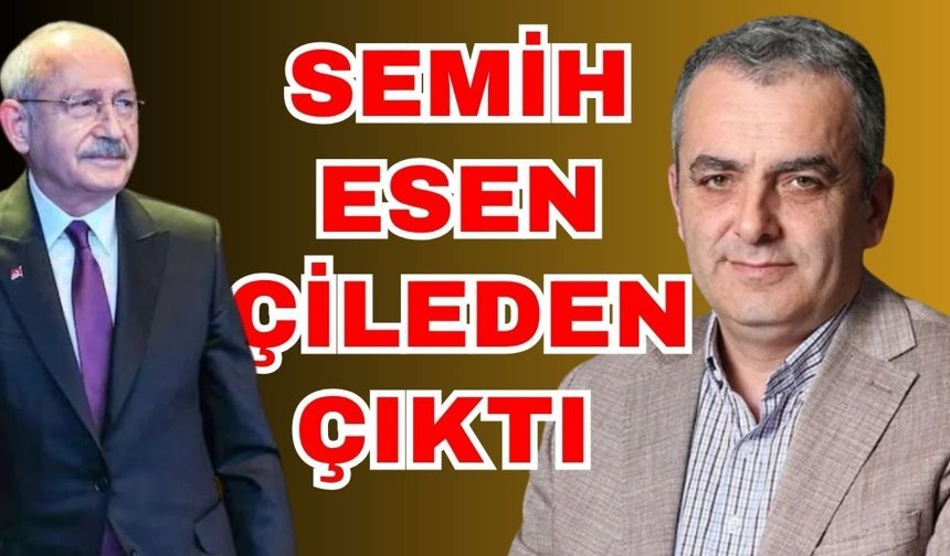 Semih Esen çileden çıktı