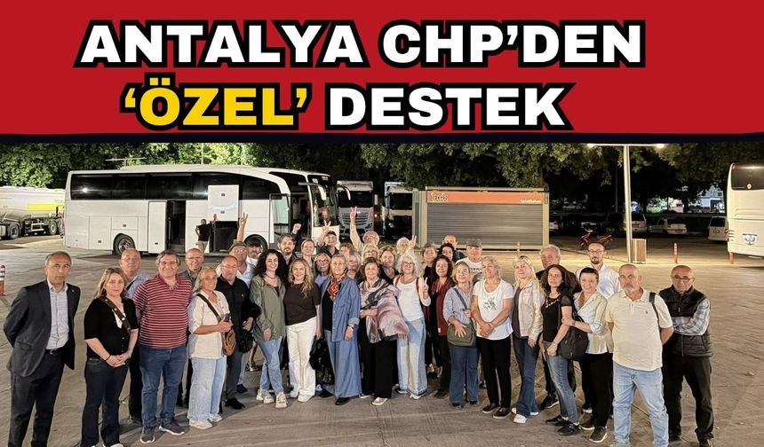 Antalya’dan Ankara’ya gövde gösterisi