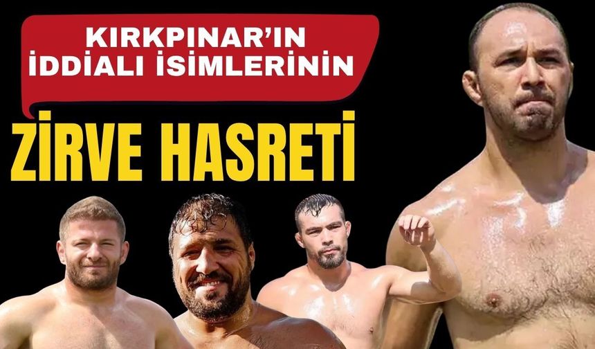 Şampiyon başpehlivanlar sus pus