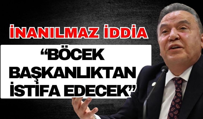 Gazeteci Barış Yarkadaş’dan inanılmaz iddia; “Böcek Başkanlıktan istifa edecek”
