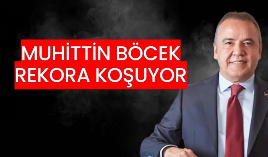 Muhittin Böcek rekora koşuyor… Böcek’in tutukluluk 3, gözaltı 1