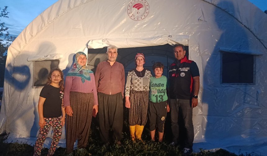 Selden etkilenen vatandaşların yaraları sarılıyor