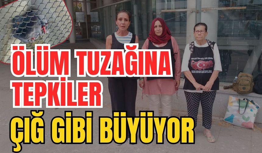 Antalya'da ölüm tuzağına tepkiler çığ gibi büyüyor