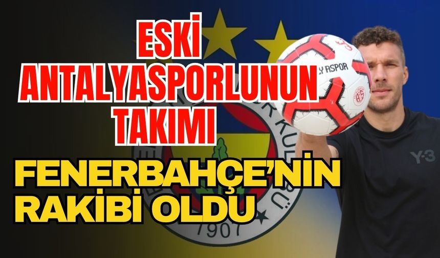 Eski Antalyasporlunun takımı Fenerbahçe’nin rakibi oldu