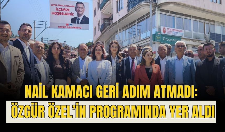 Nail Kamacı geri adım atmadı: Özgür Özel’in programında yer aldı
